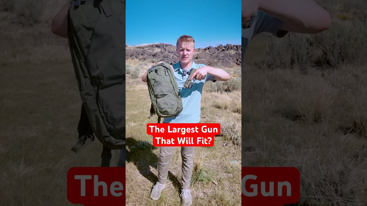 Fitting A Rifle Into A Backpack (Vertx Gun Bag Setup) 