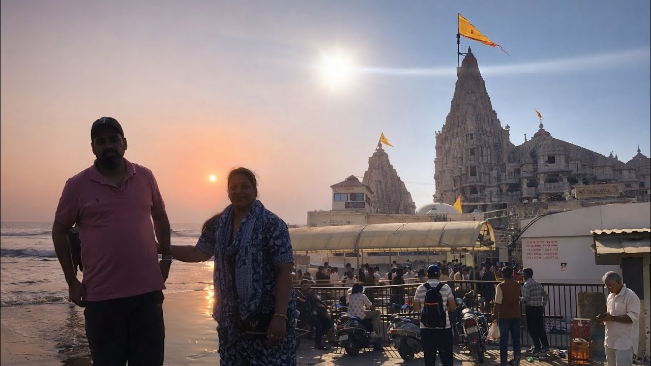 Dwarkadhish Mandir ke Darshan 🙏