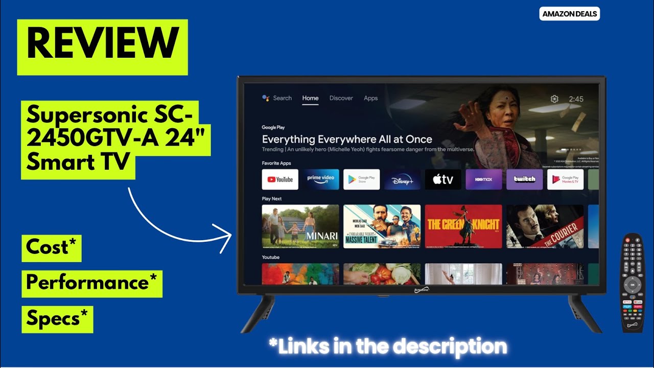 📺 Supersonic SC-2450GTV-A 24
