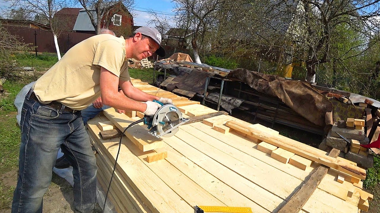 How Russians Build Houses: a METAL DOOR for Our New House. 5th day of construction