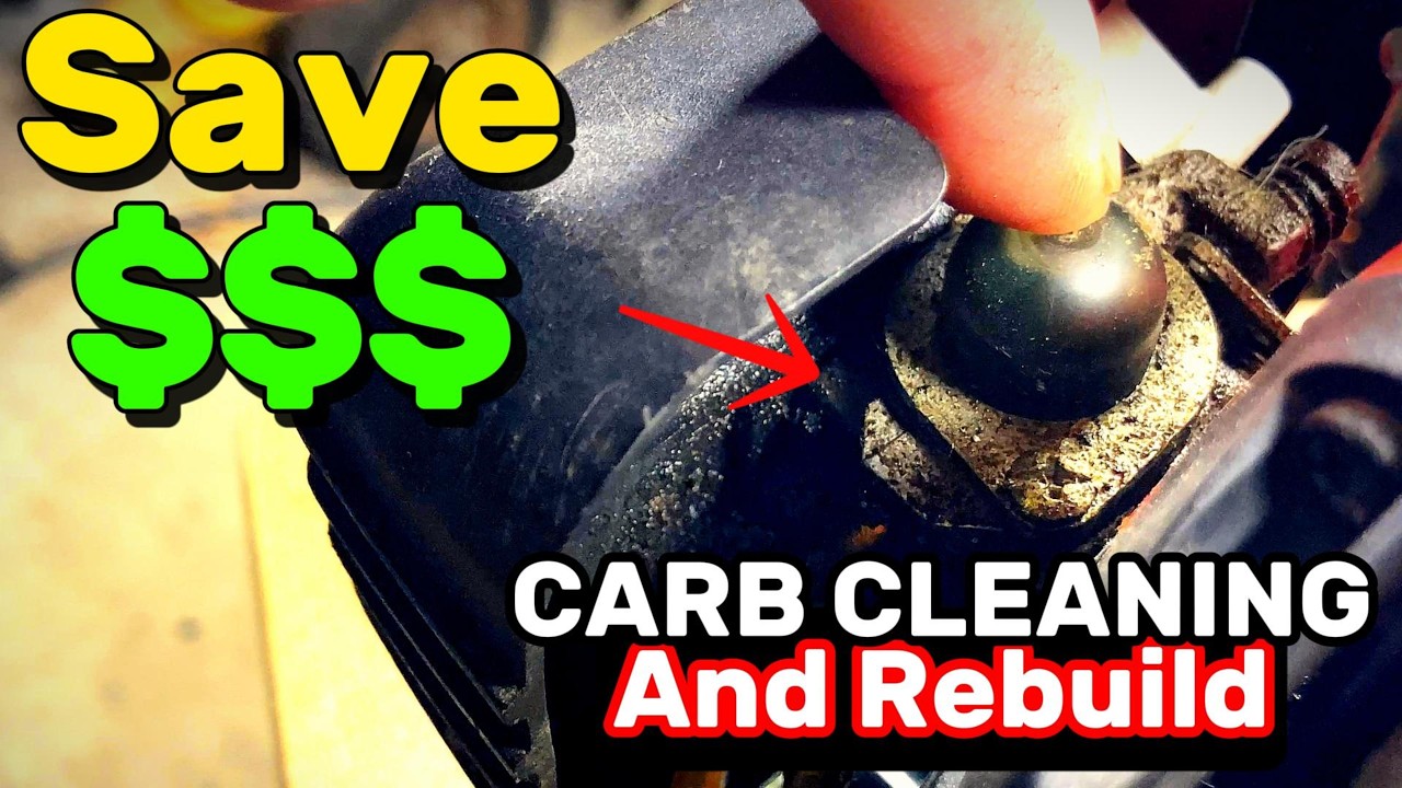 DIY Homelite Trimmer Repair | Carb Disassembly & Cleaning