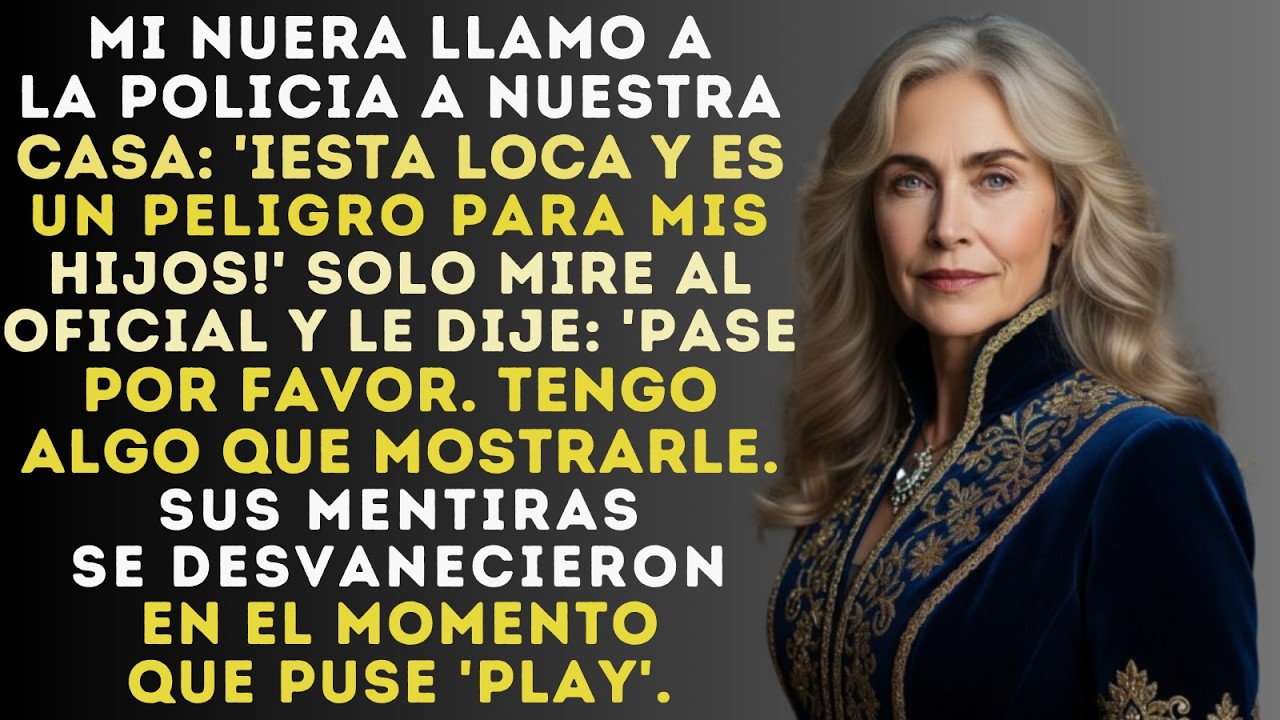 Nuera Llamó A La Policía Diciendo Que Yo Estaba “Inestable”  Le Dije  “Oficial, Mire Esta Grabación