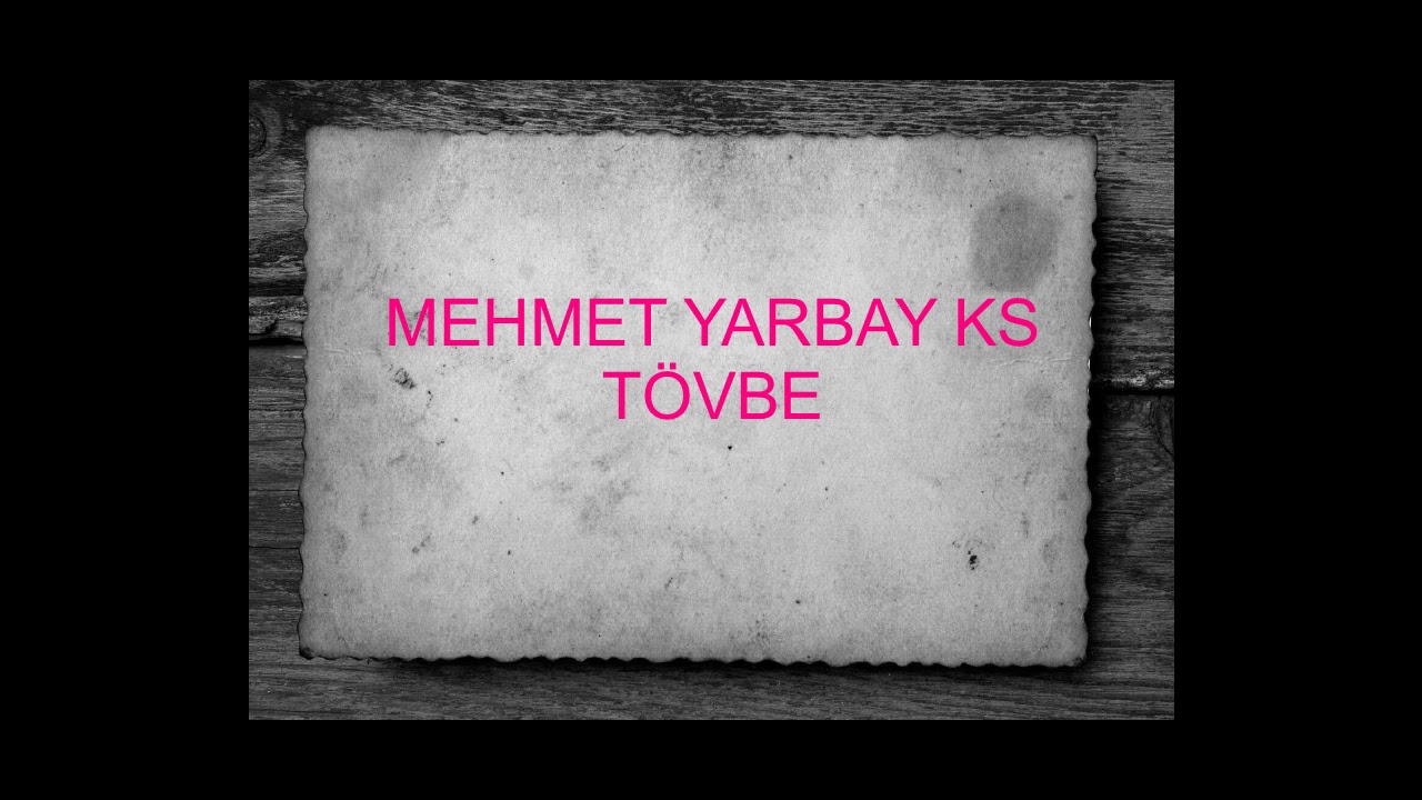 M YARBAY TÖVBE