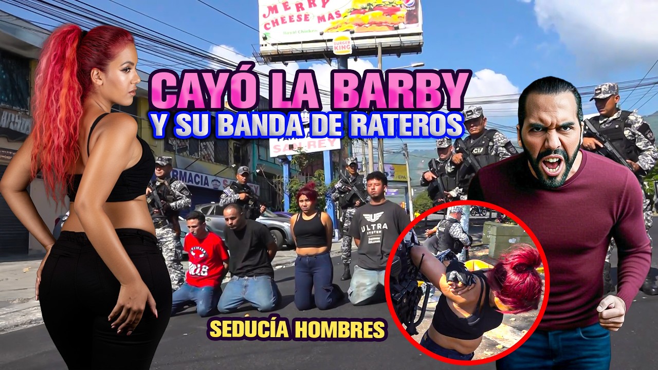 🚨😱 Cayó LA BARBY y su banda de RATEROS que aterrorizaba la escalón 🚨😱