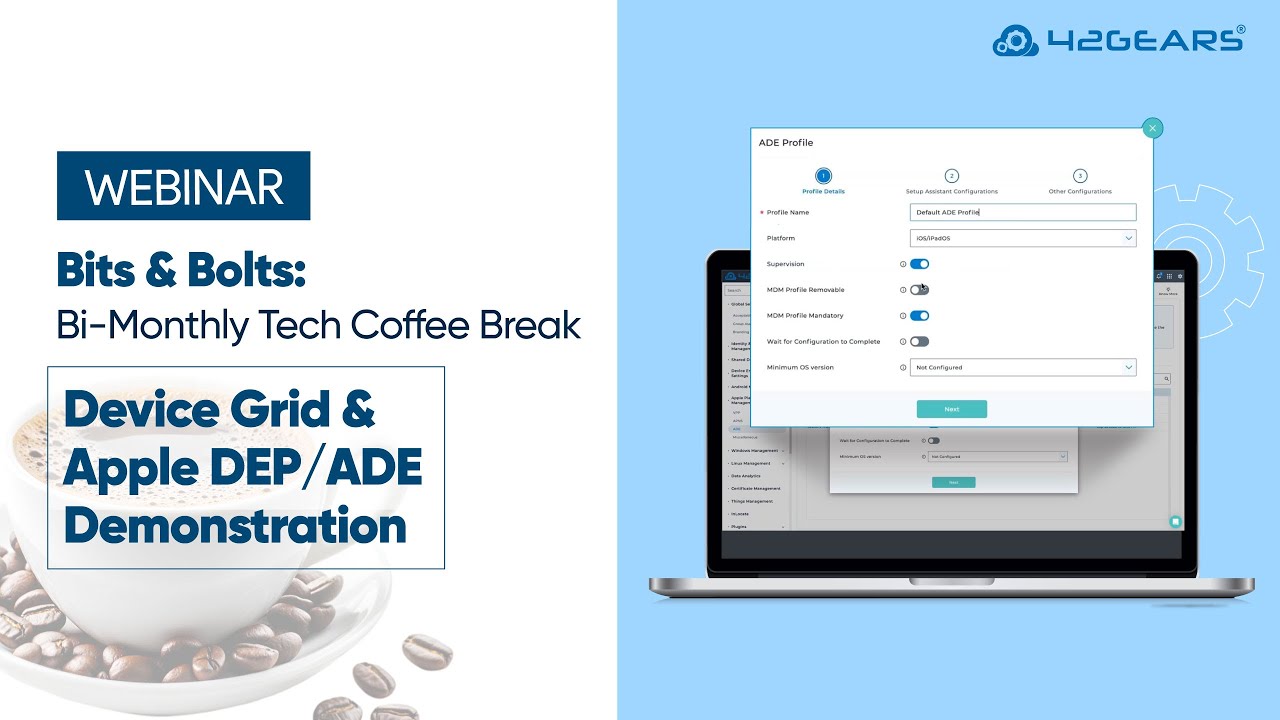 Bits & Bolts | EMEA | Episode 29: Exploring SureMDM Updates and Apple Device Enrollment (ADE/DEP)
