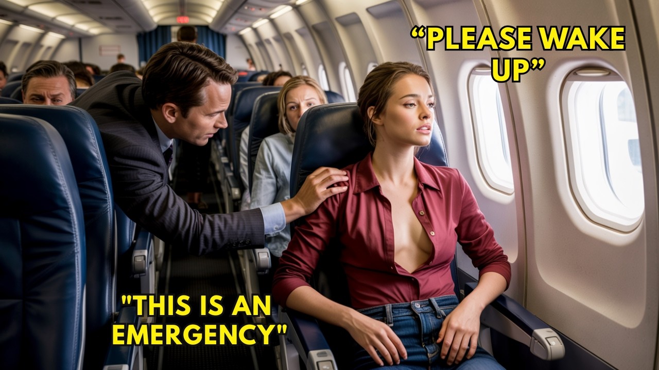 She Was Just a Student in Row 8 — Until the Male Captain Asked:“Is There Any Combat Pilot On Board?”