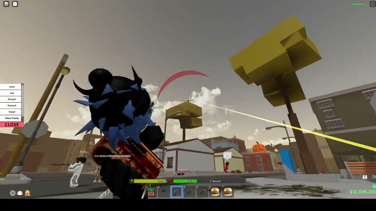 ROBLOX ДВОЙНОЙ СТВОЛ ДА ХУД