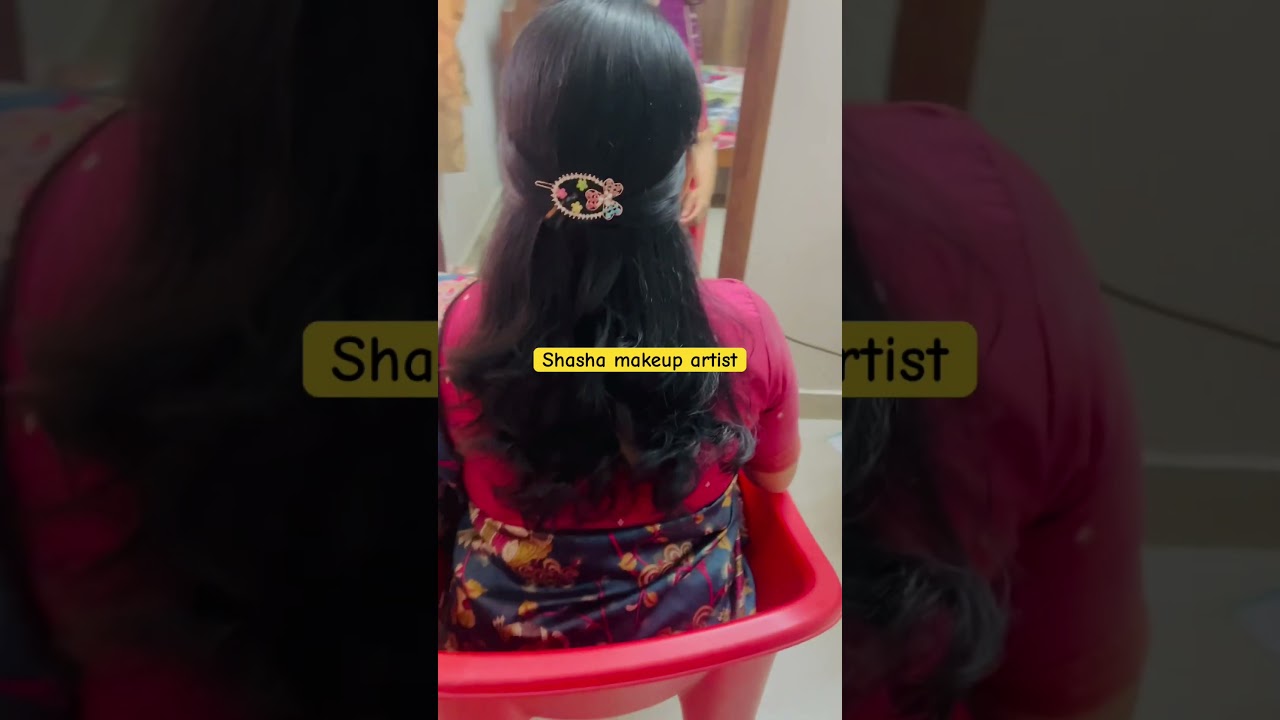 #simple dignity look hairstyle #makeup nd beauty channel#parlour #reels #shasha makeup artist #