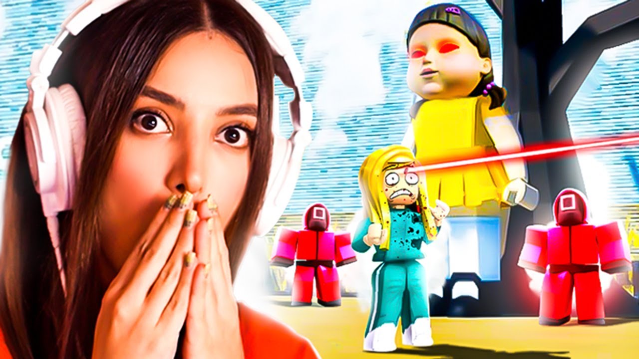 مرگ در بازی مرکب 😱 SQUID GAME [GREEN LIGHT- RED LGHT]