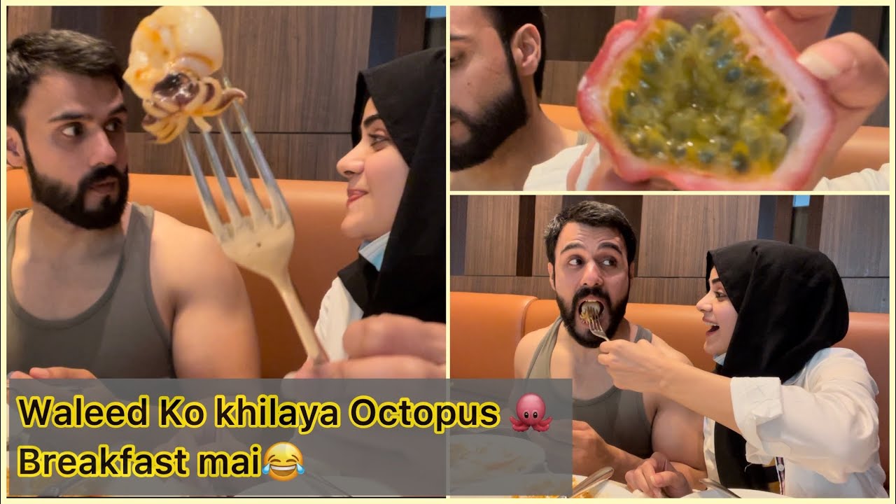 Aj Ka Hamara Breakfast 🐙😂 | Dietitian Aqsa Travel Vlog 5