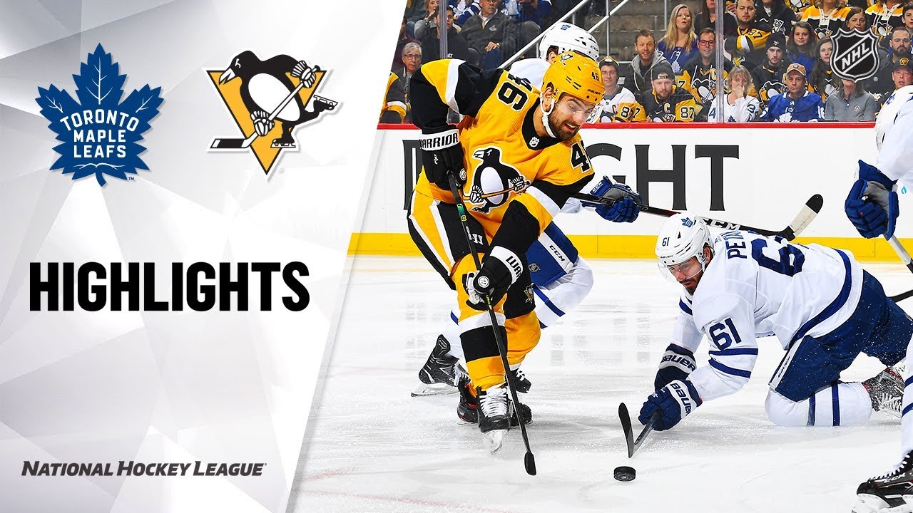 NHL Highlights | Maple Leafs @ Penguins 11/16/19