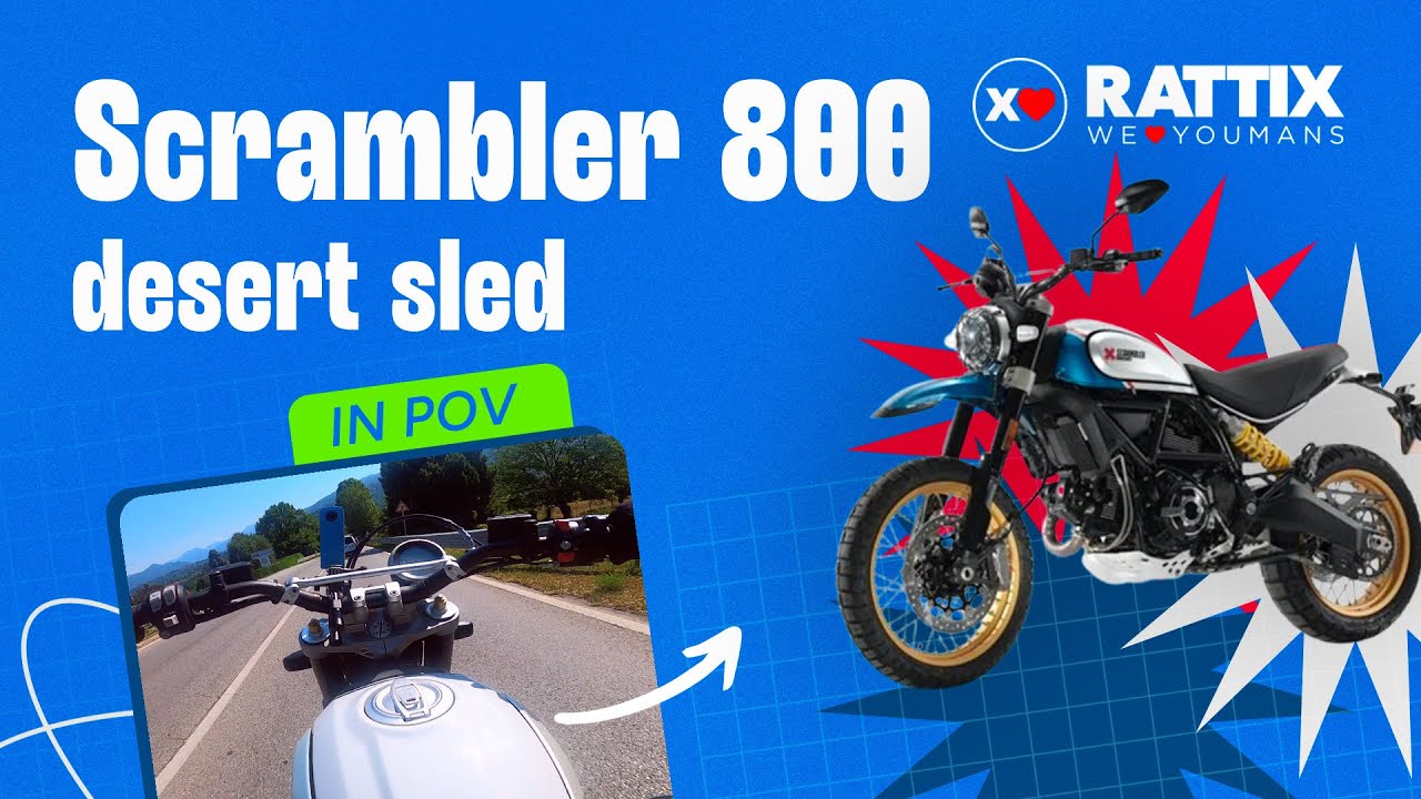 scrambler 800 desert sled