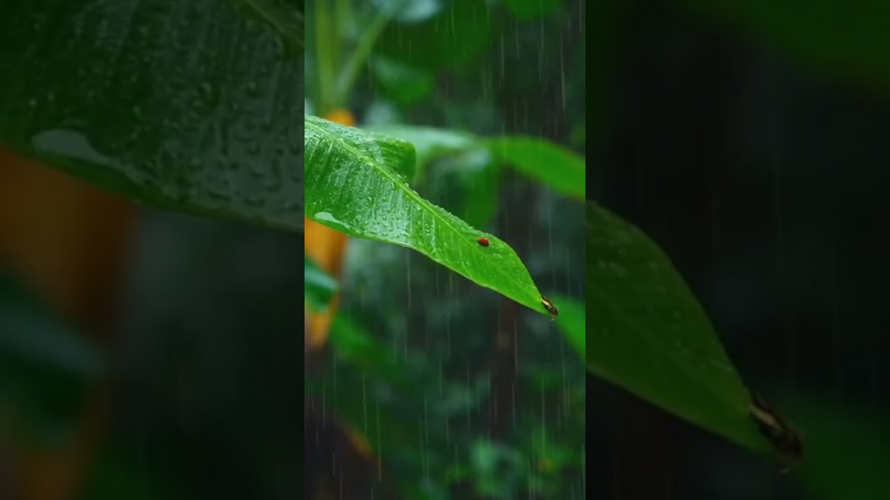 Forest Rain at Dusk – Relaxing Nature Visuals & Sounds 