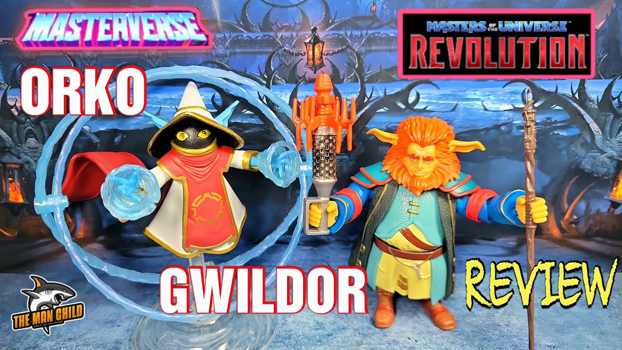 Masters of the Universe Masterverse Orko & Gwildor Exclusive Two pack Review!