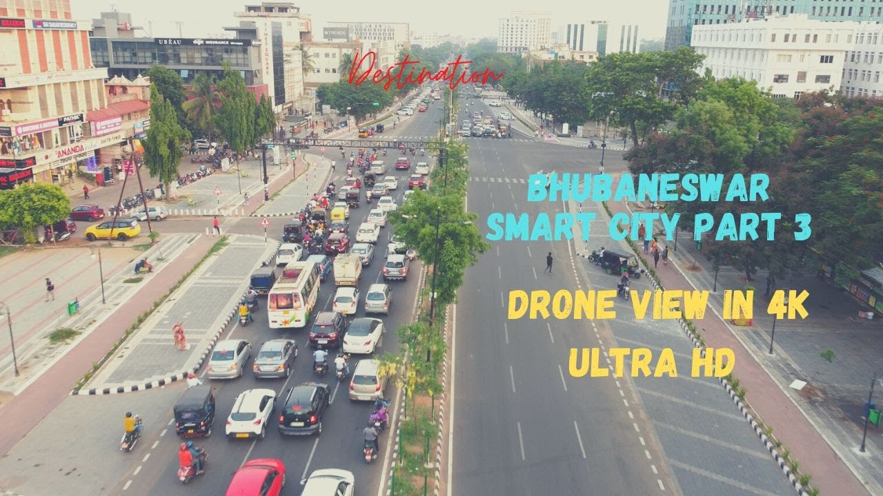 || BHUBANESWAR SMART CITY PART 3 IN 4K || DRONE VIEW ||