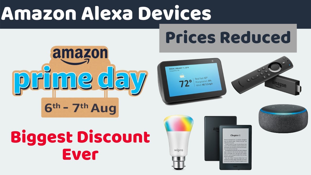 All Amazon Devices in Amazon Prime Day Sale 2020 | Fire TV Stick, Echo Dot, Smart Bulb & More