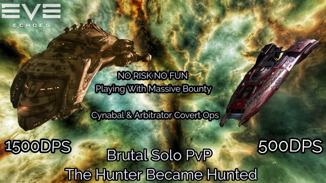 EVE Echoes Brutal solo PvP - The Hunter Became Hunted - Playing With Massive Bounty Cynabal & Arby
