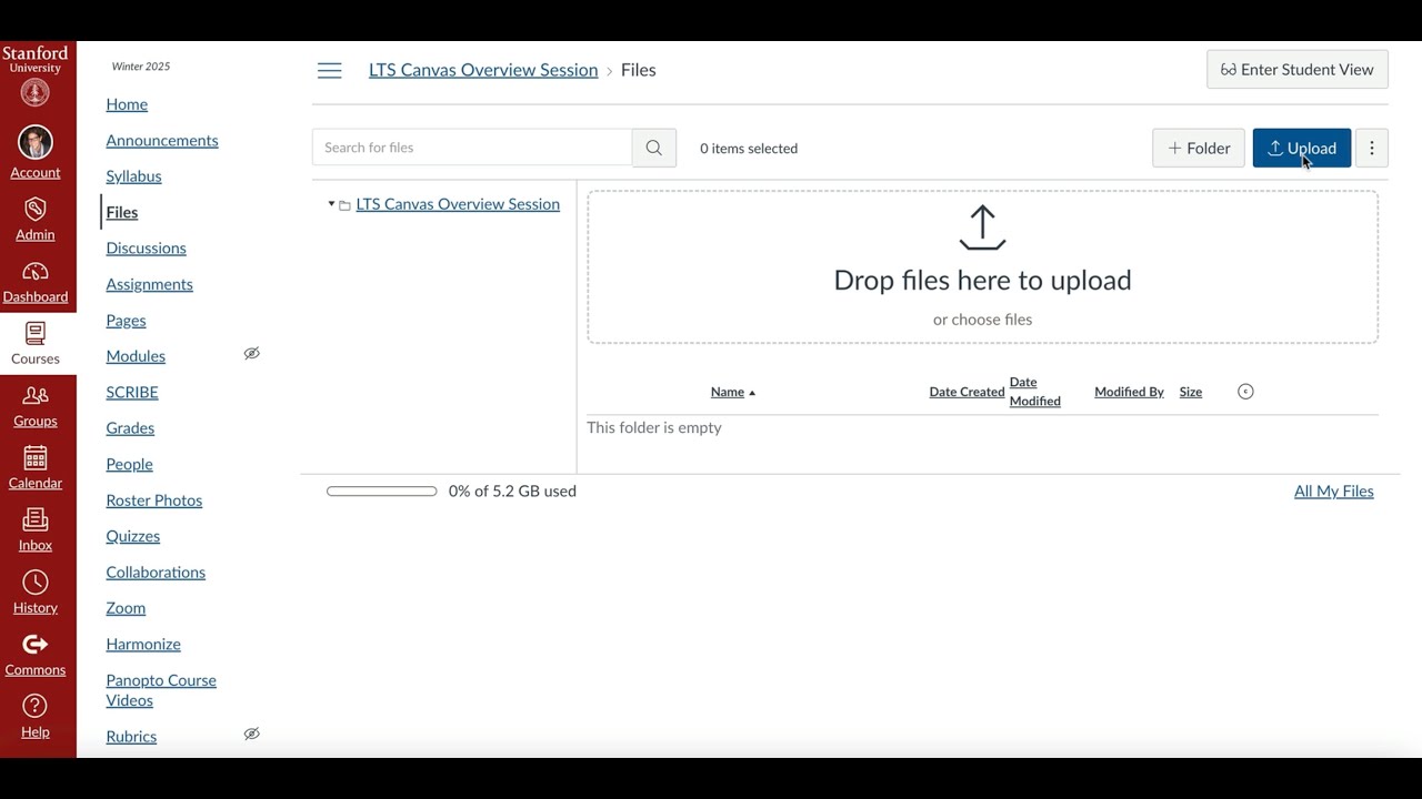 Canvas Files Tool