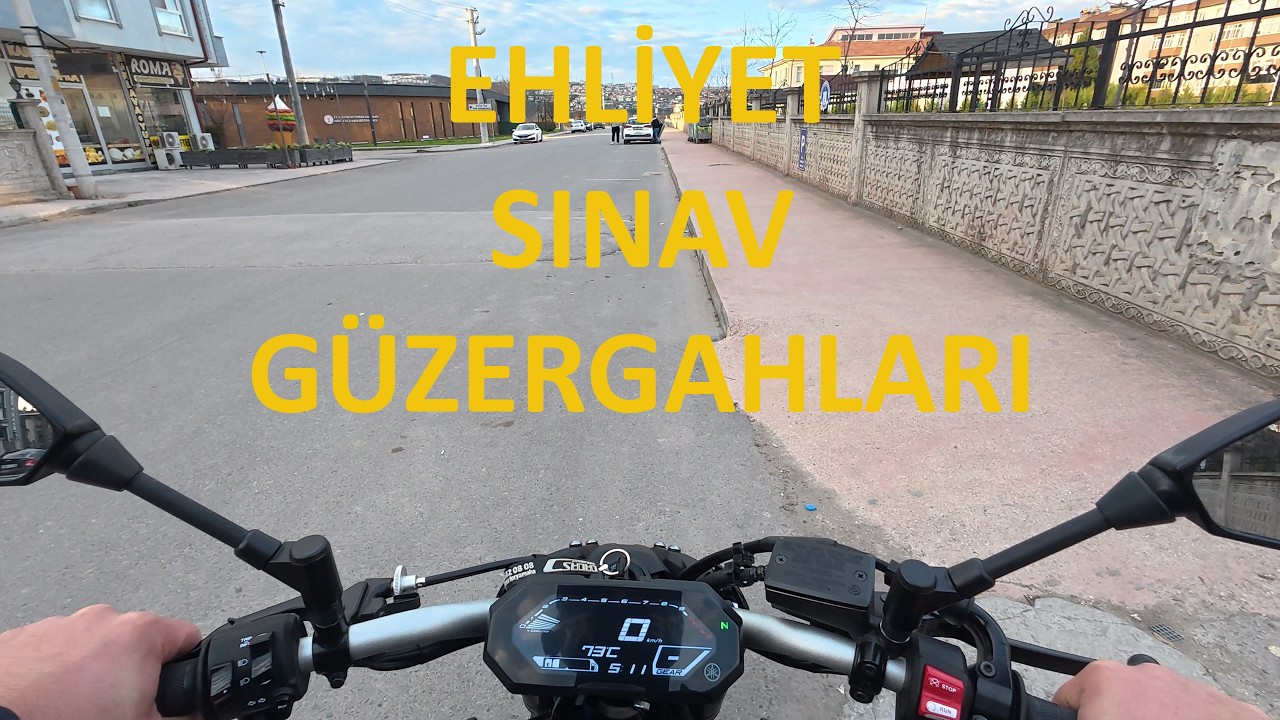 Arifiye Motosiklet Ehliyeti Sınav Güzergahları