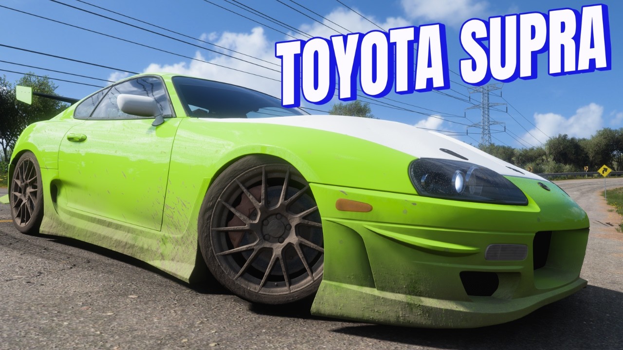 PARECE SER O TOYOTA SUPRA (A80) PERSONALIZADO, POSSIVELMENTE