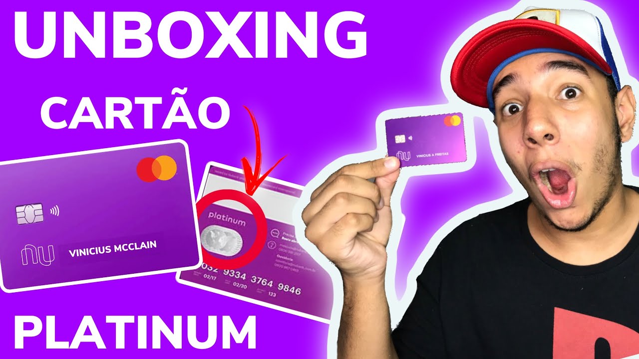 UNBOXING CART&Atilde;O NUBANK PLATINUM