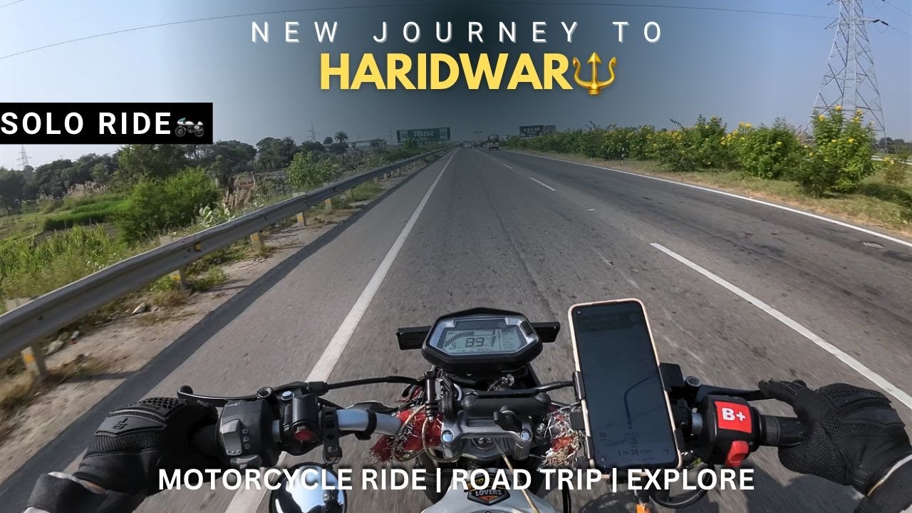 Delhi To Haridwar By Bike | Uttarakhand Bike Ride | Solo Ride | EP 1 | Xpulse200 #2025 #haridwar