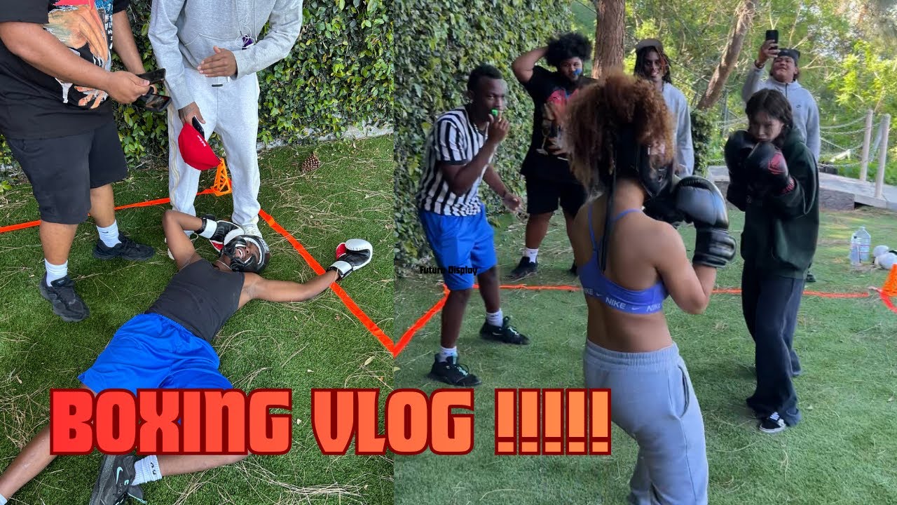 Boxing as a Fatboy ft FatBoyDip, Snowcone, Kat, Xandro,and Diana Lim