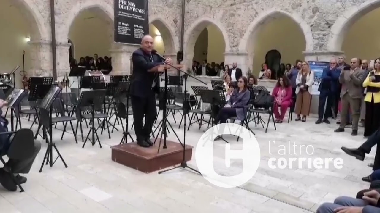 Il saluto di Gratteri