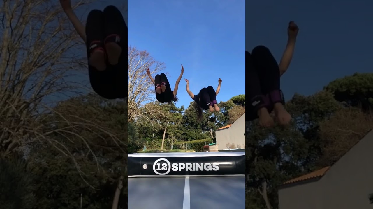 when it's easier to tumble than stand 🧲 #anklemagnets #protumble #saltos #backtucks