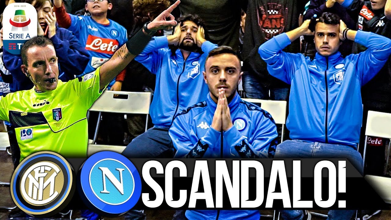 SCANDALO! INTER 1-0 NAPOLI | LIVE REACTION NAPOLETANI HD