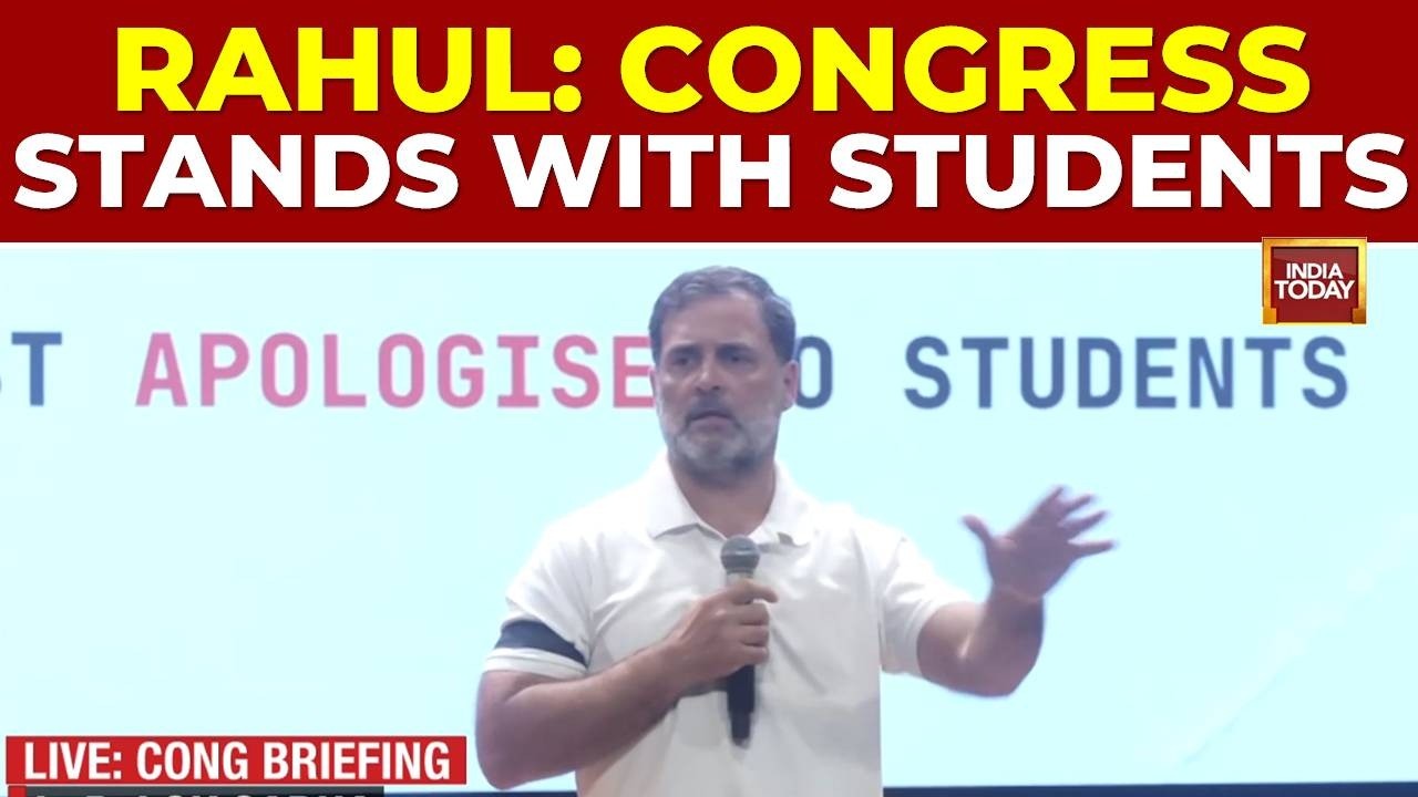 Congress Stands With Students: Rahul Gandhi Demands Action Over Police Action Against CJP Protesters