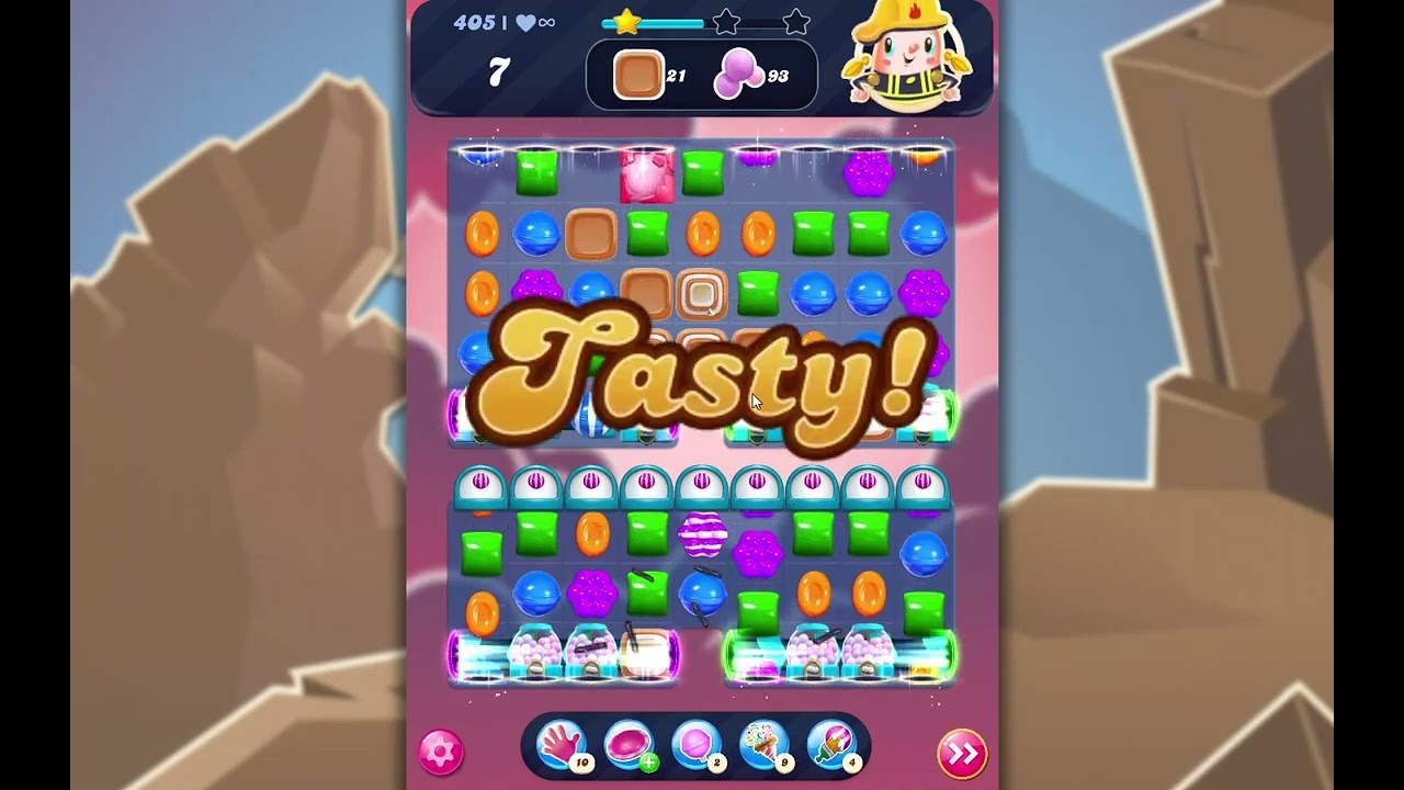 Candy Crush Saga Level 405 New Version