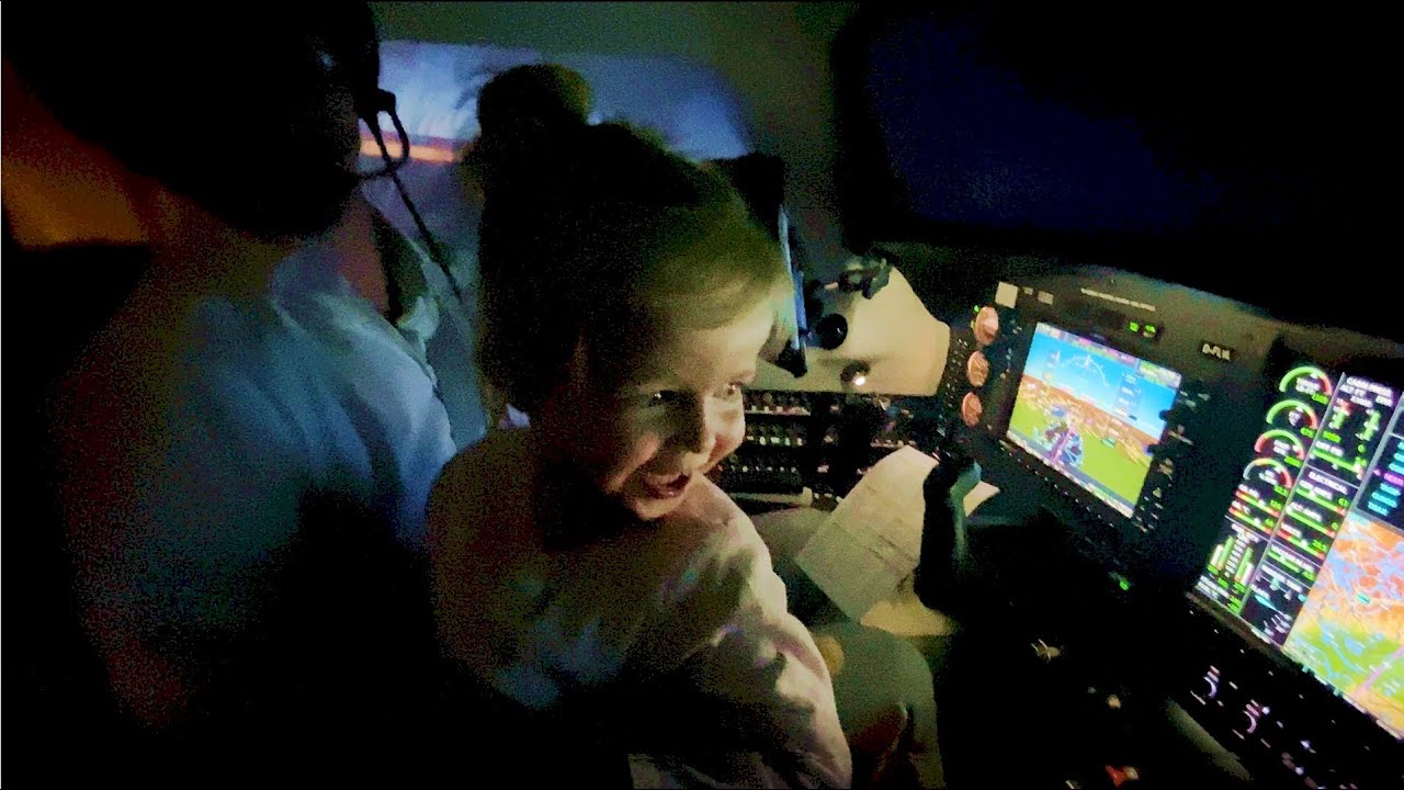 Piper Meridian, a Little Princess in the Cockpit, Inflight over Italy