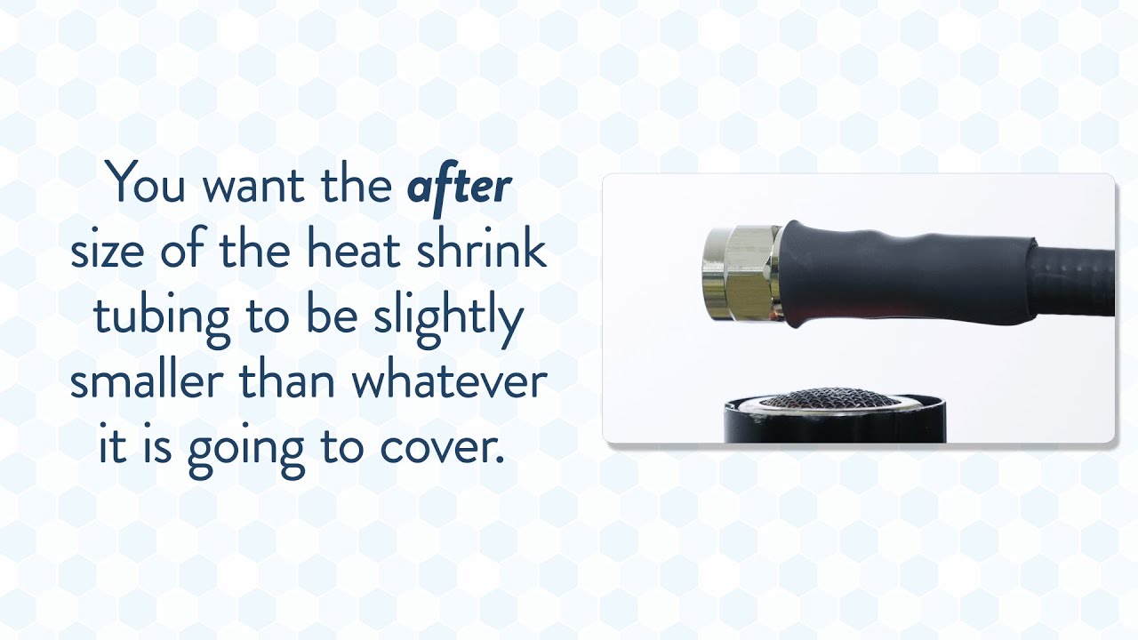 Heat Shrink Tubing Sizes Explained