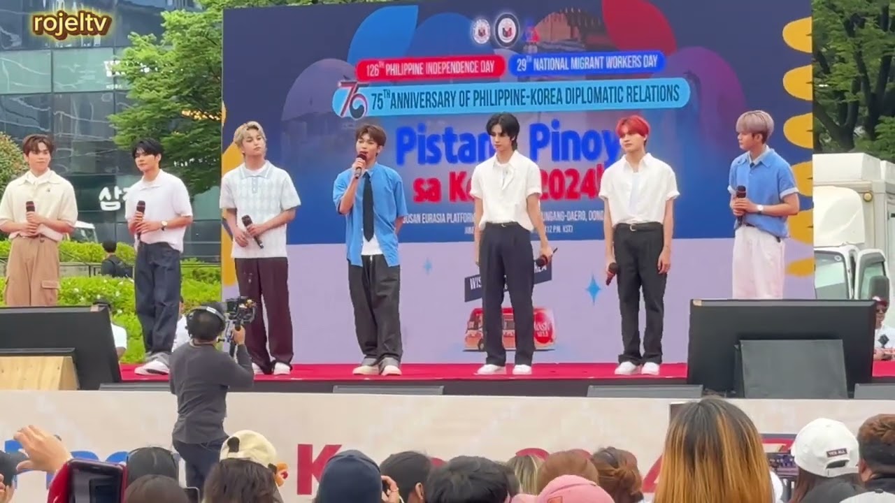 HORI7ON performing in PISTANG PINOY in SOUTH KOREA 2024