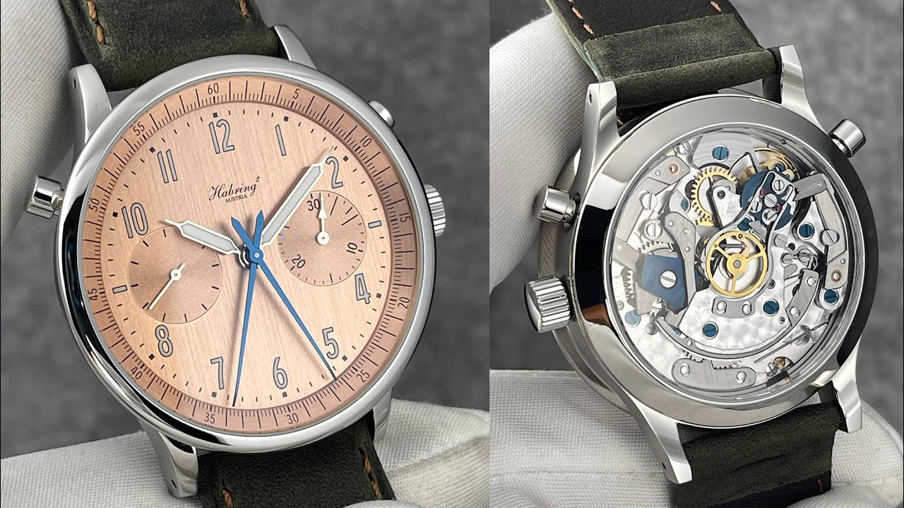 Habring2 Doppel 38 Salmon | Horology By The Sea