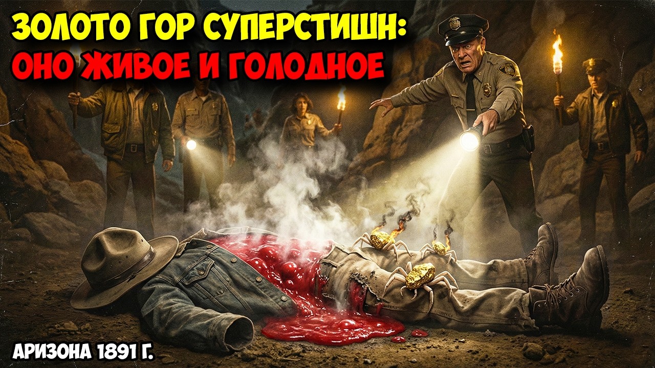 В 1891 Году Старатели в Аризоне Нашли Золото Которое Растворяет Плоть