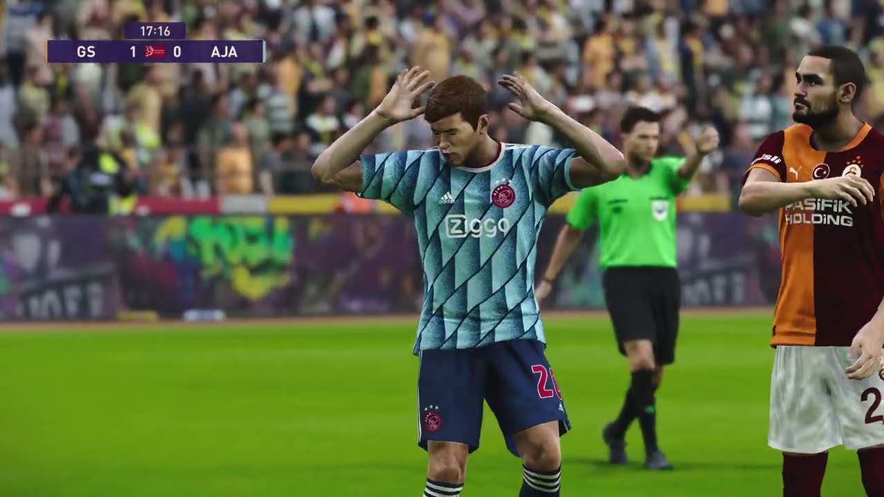 eFootball PES 2021 SEASON UPDATE Ajax maçı