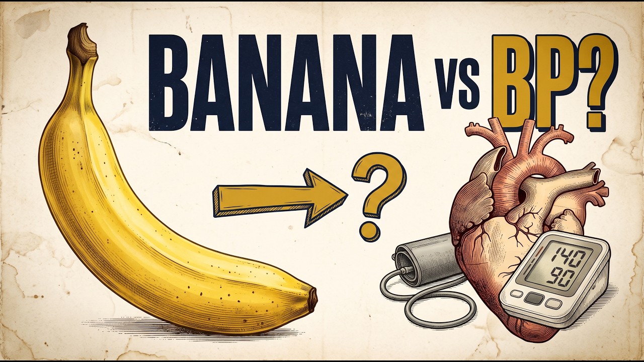 Banana and Blood Pressure: What REALLY Happens When You Eat One Every Day?