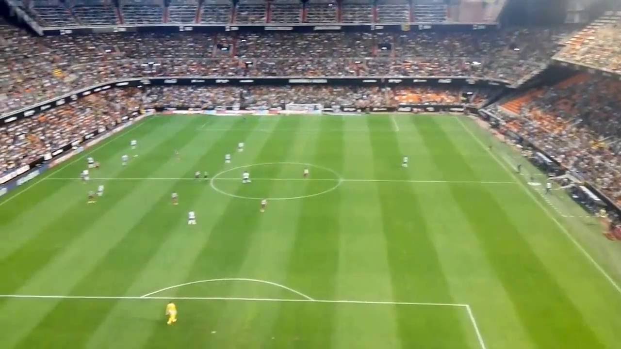 Mestalla 25/09/2014 - Valencia vs Granada. Partido Liga F&uacute;tbol Espa&ntilde;a