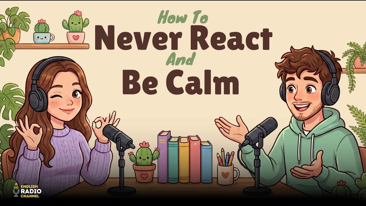 English Podcast for Easy Conversations | How to Control Your Emotions | English Listening Practice