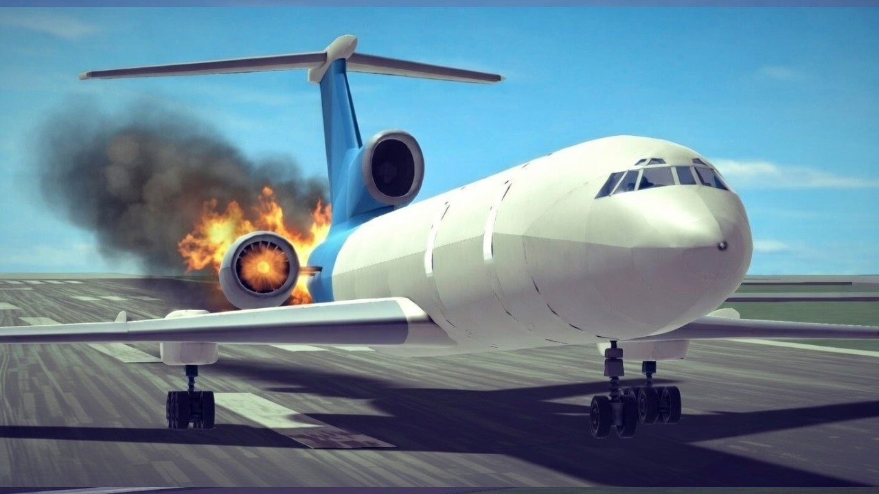 Airplane Survival Scenarios & Emergency Landings #2 | Besiege