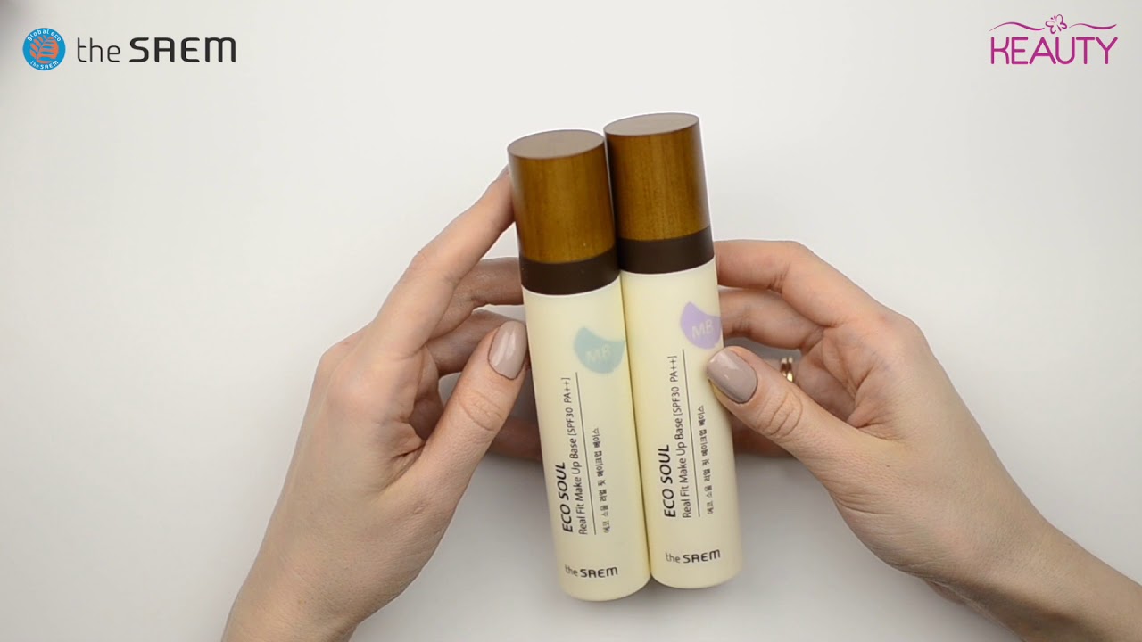 База под макияж The Saem Eco Soul Real Fit Make Up Base