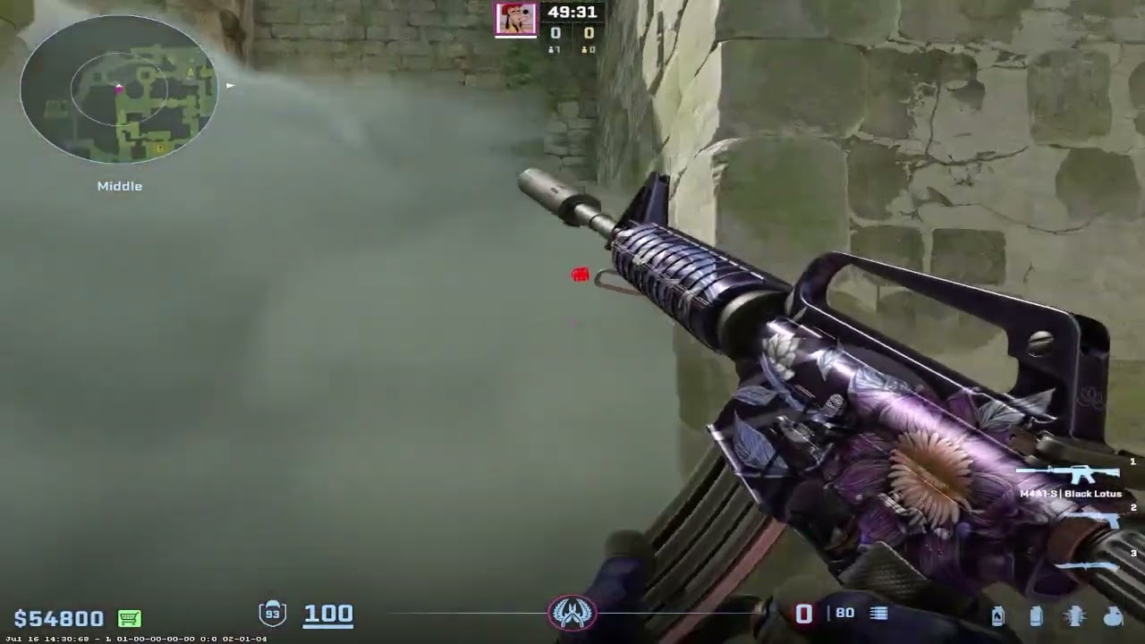 Elbow Smoke from A-Site