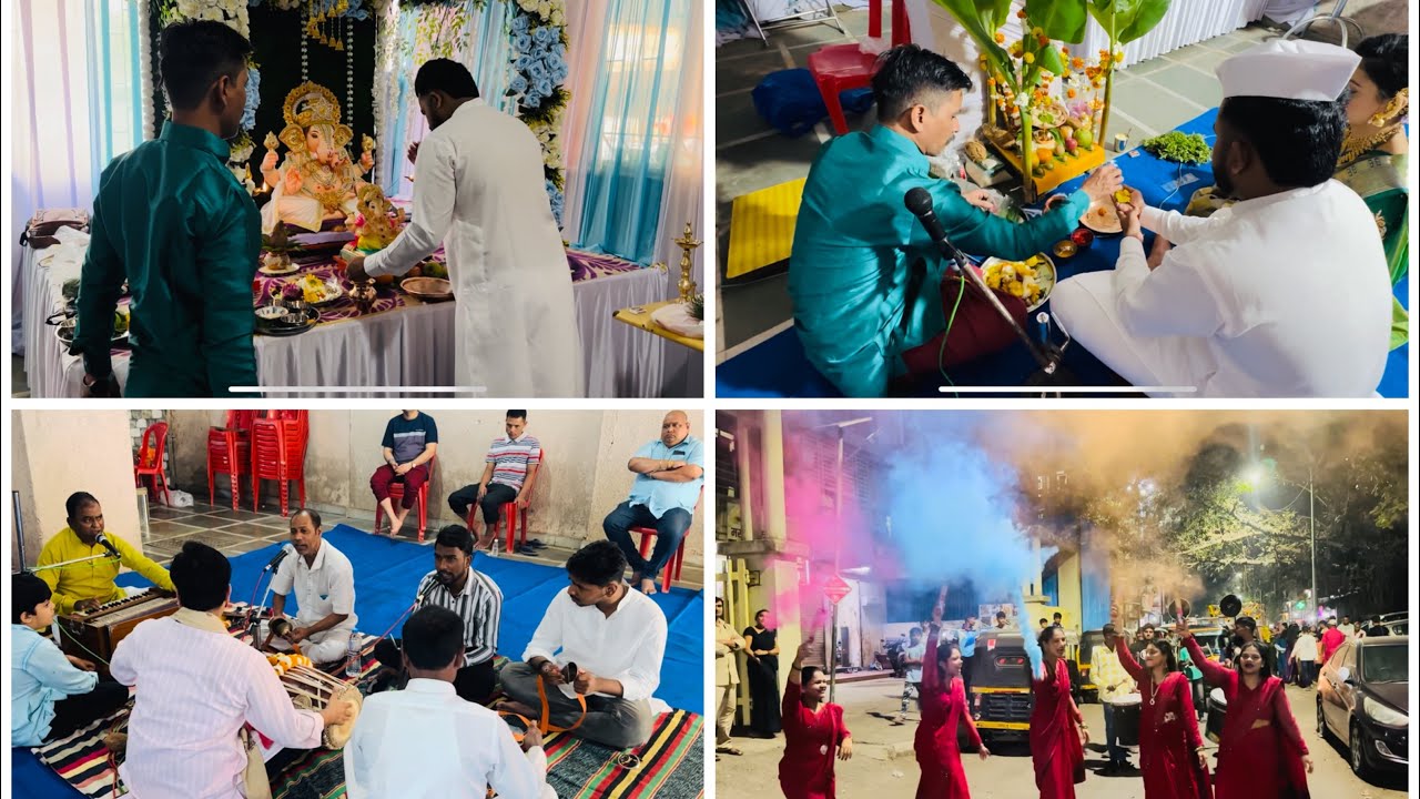 Maghi Ganpati Bappa Full Vlog 🥳|