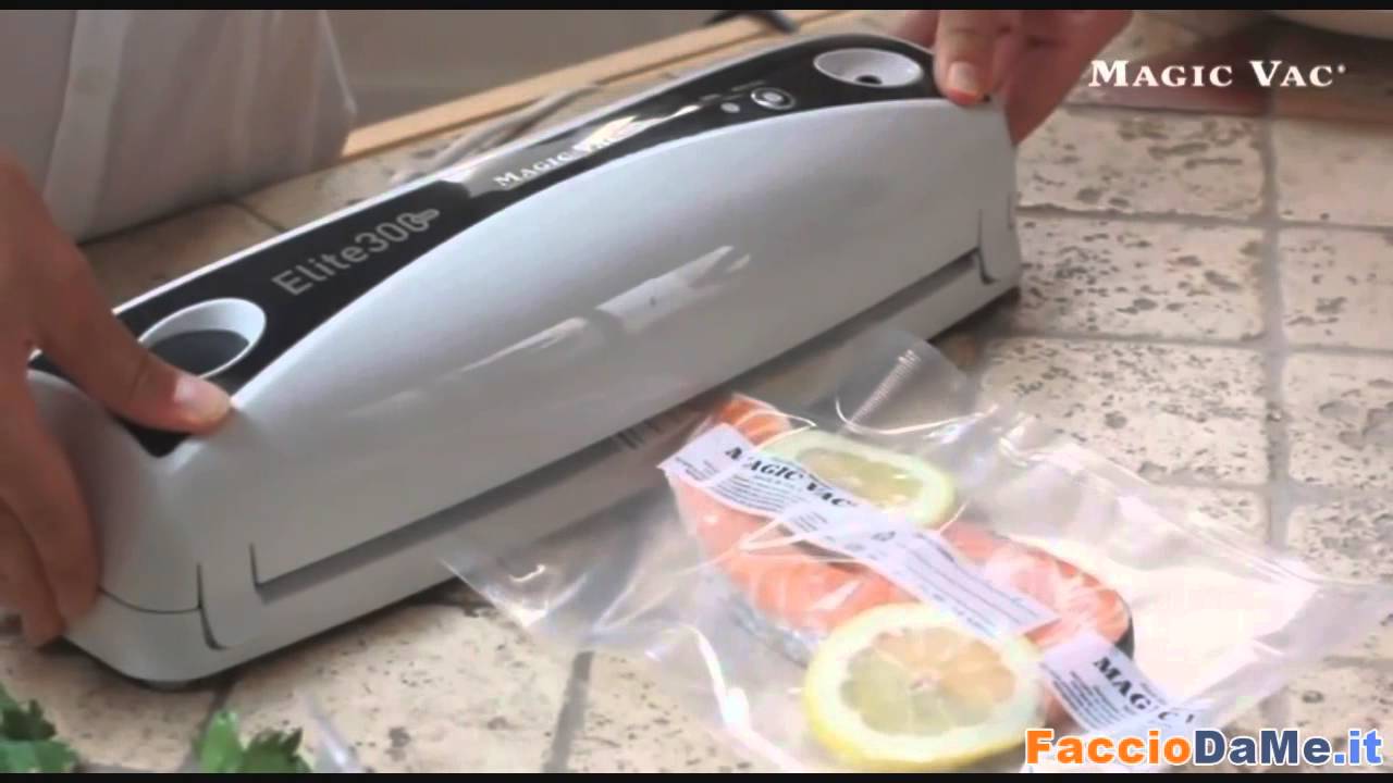 Macchina Sottovuoto Magic Vac Elite 300 Plus Ultracompatta Automatica