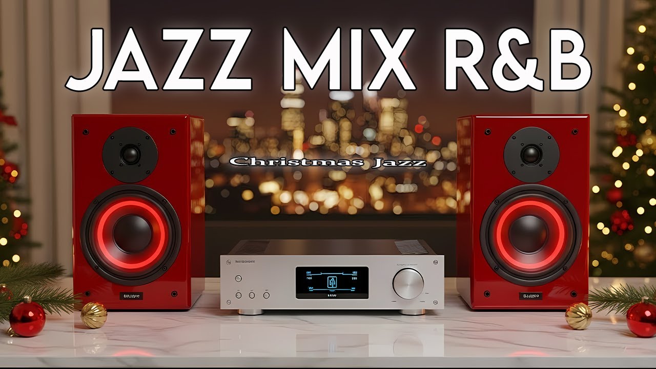 🎄 Christmas Soulful R&B Lounge Smooth Jazz for Cozy Nights & Midnight Peace 🎶