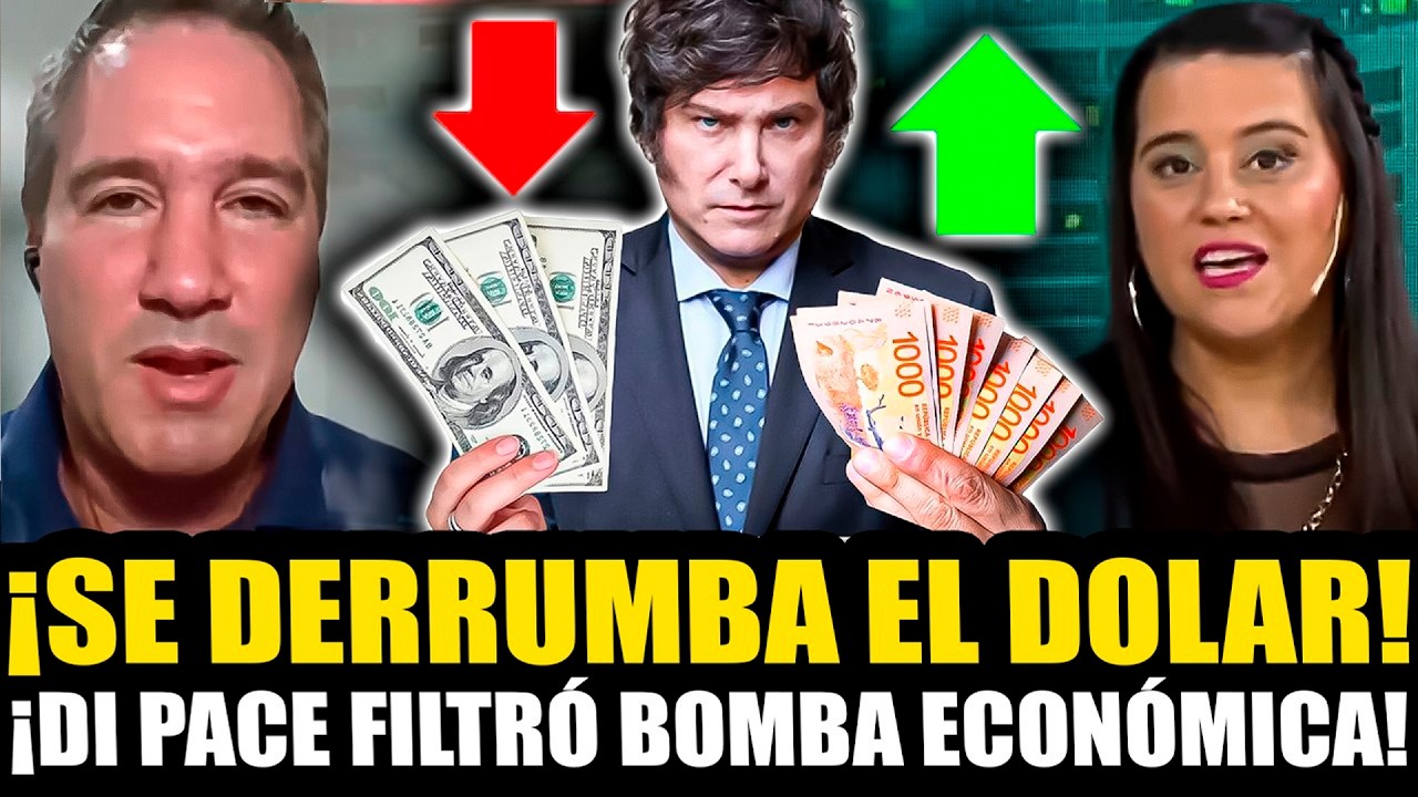 ¡DI PACE FILTRÓ TREMENDA BOMBA ECONÓMICA DE MILEI!