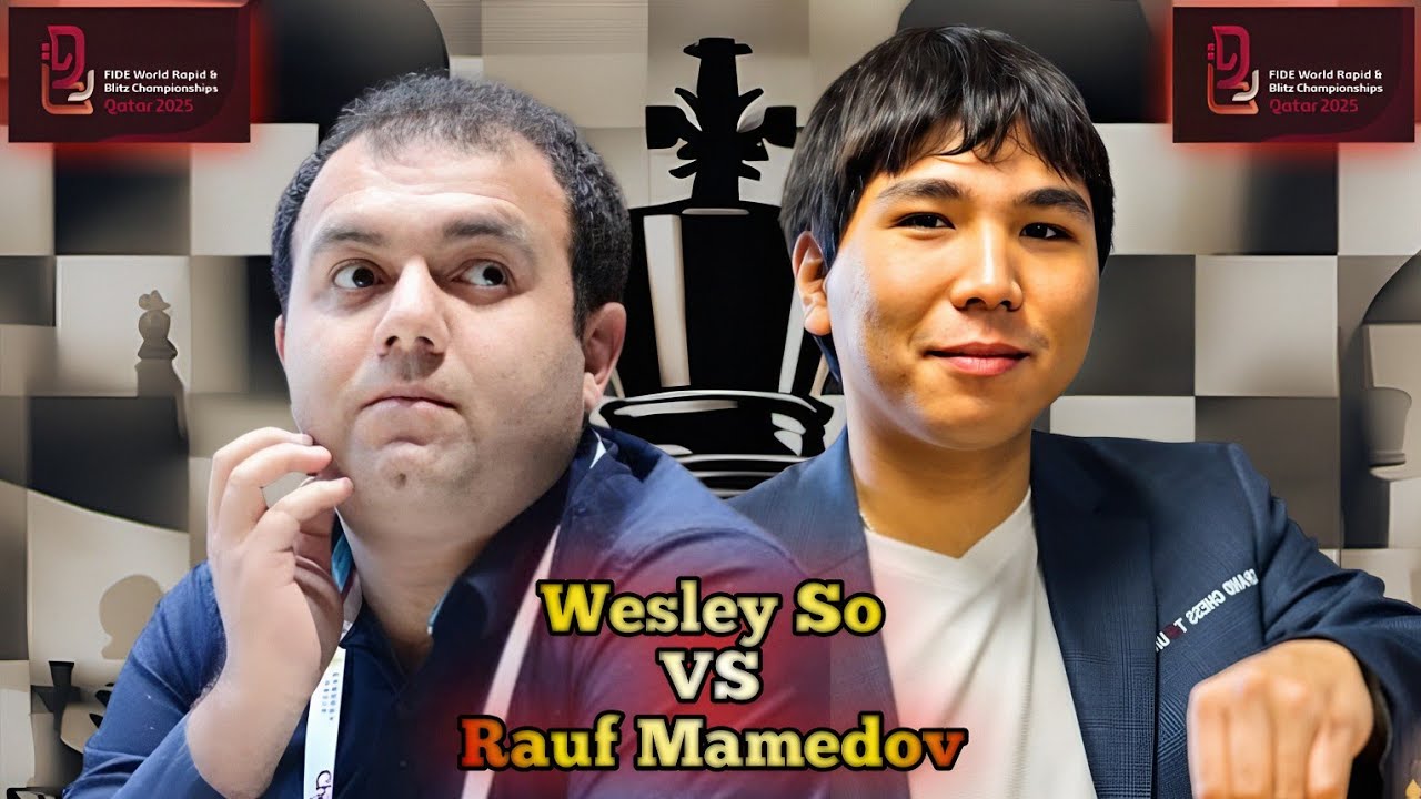 Rauf Mamedov vs Wesley So | FIDE World Blitz 2025 | Round 7