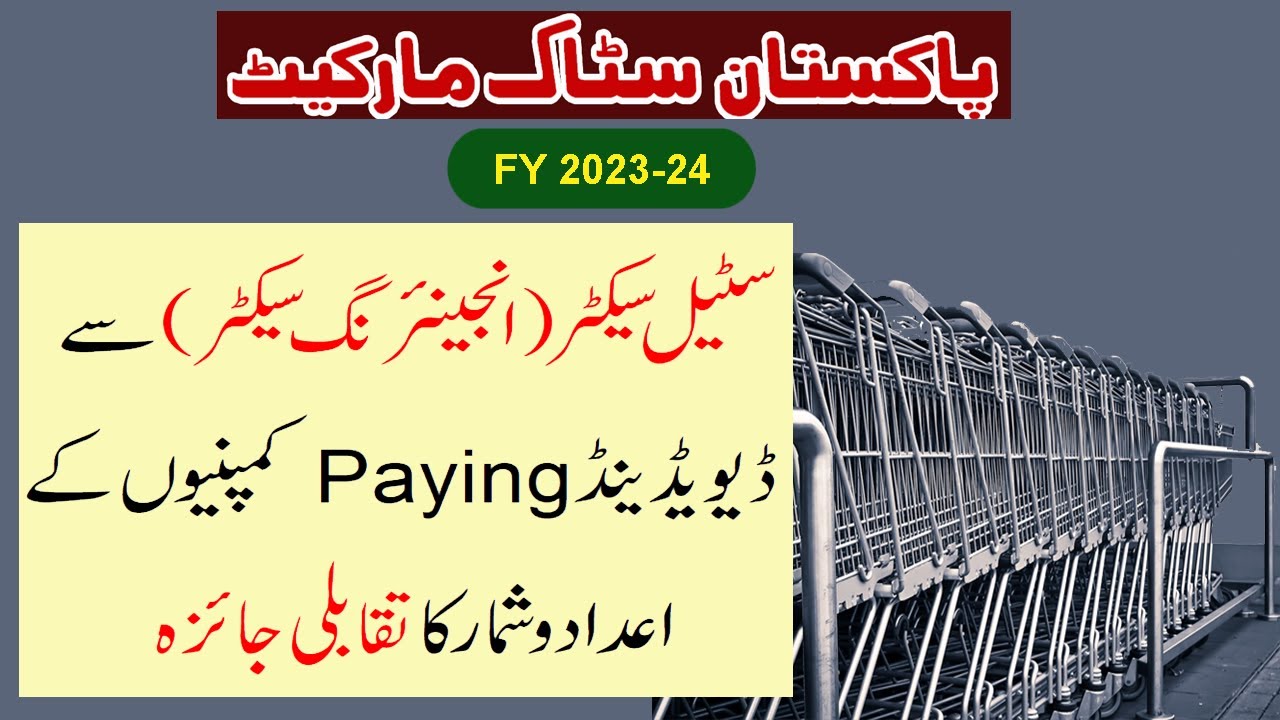 Pakistan Stock Market Engineering Sector Comparative Analysis 2023 2024 | PSX Steel Sector Analysis